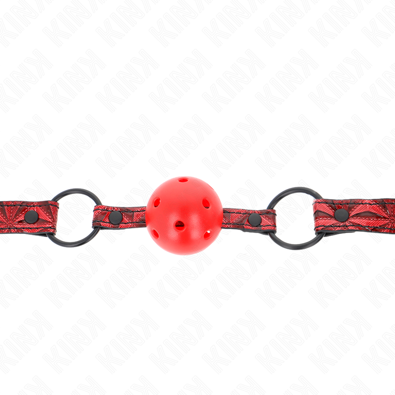 Kinkdiamond Pattern Ball 4.5 Cm Gag Model 1 64.5 Cm Adjustable 42-60 Cm | Niks.fi verkkokauppa