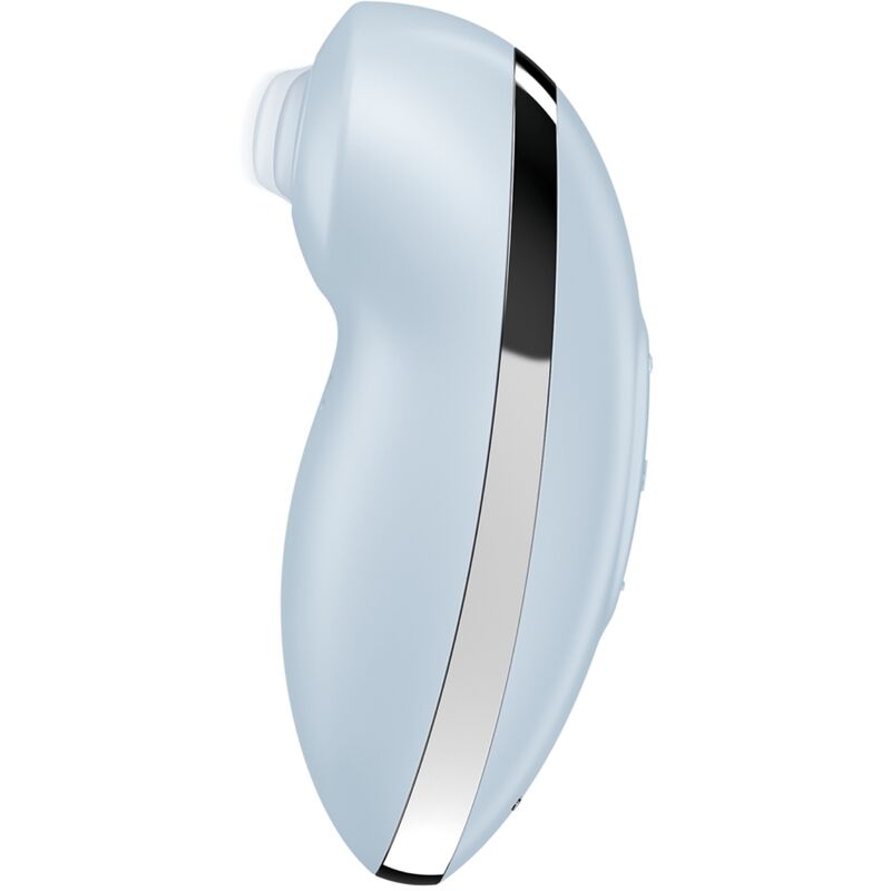 Satisfyertap & Climax 2 Vibrator & Stimulator Blue | Niks.fi verkkokauppa