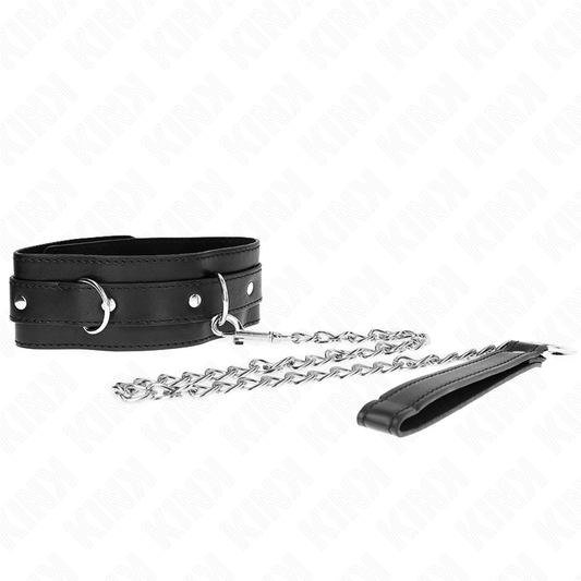 Kinkcollar With Belt 65 Cm With Strap Black 54 X 4.5 Cm | Niks.fi verkkokauppa