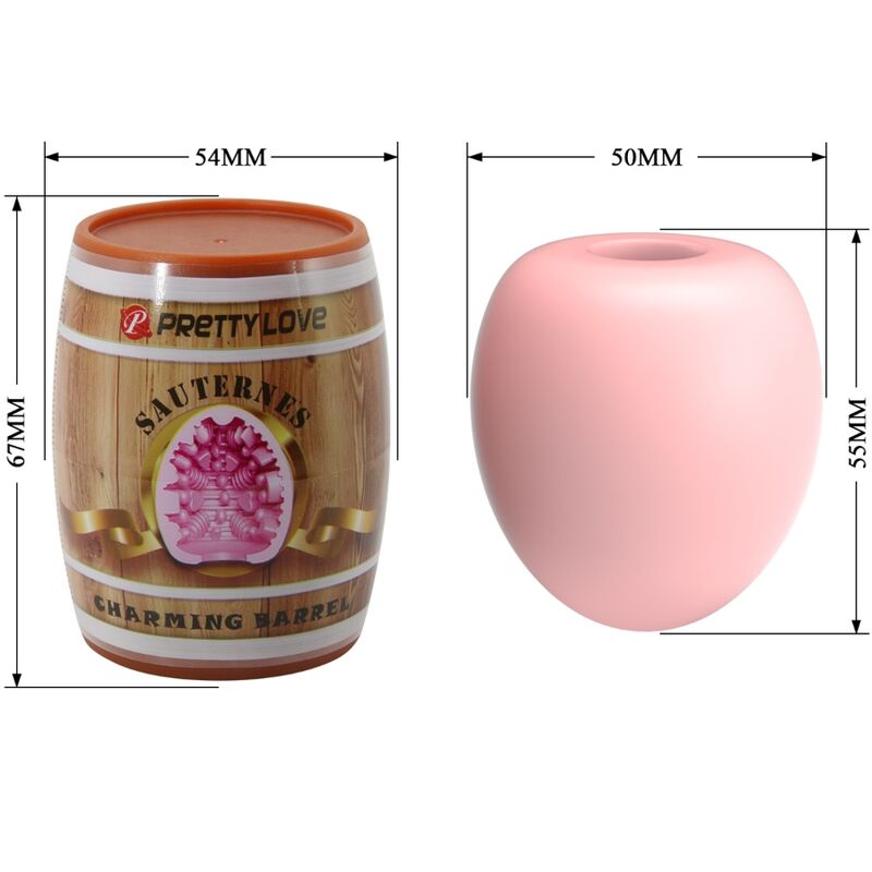 Pretty Lovemale Masturbator Egg Pink Model 2 | Niks.fi verkkokauppa