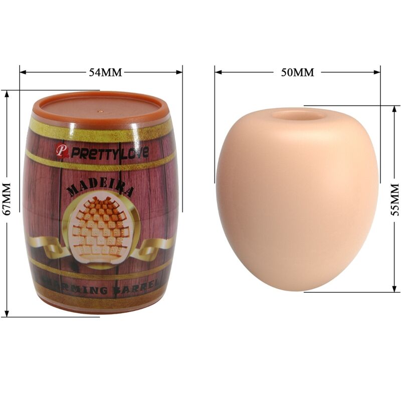 Pretty Lovemale Masturbator Egg Flesh Model 2 | Niks.fi verkkokauppa
