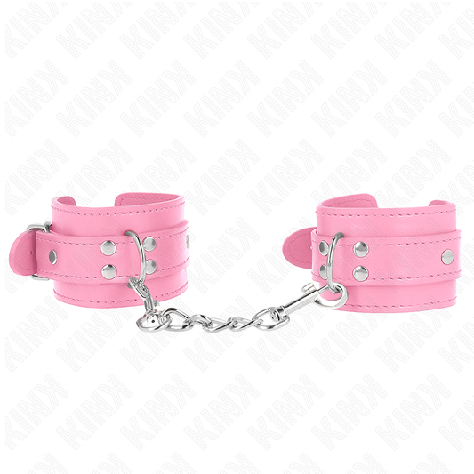 Kinksimple Wrist Restraints Pink Adjustable 20-23 Cm X 5.5 Cm | Niks.fi verkkokauppa