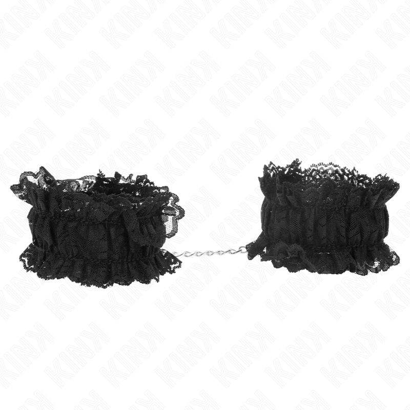 Kinklace Elastic Wrist Restraints Negro | Niks.fi verkkokauppa