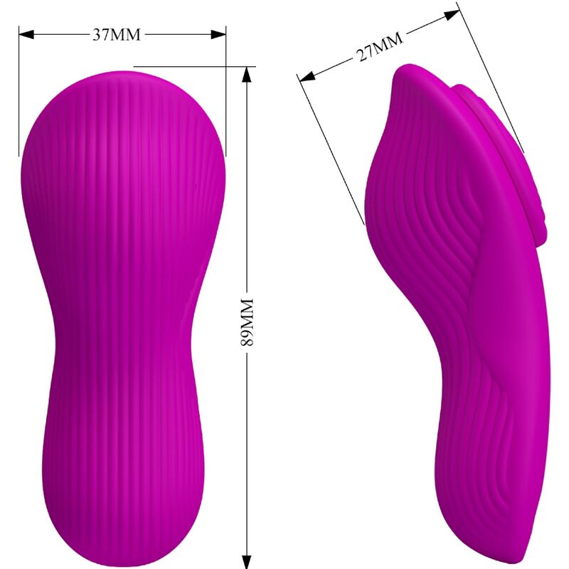 Romario Lay-On Clitoris Stimulator Remote Control Pink | Niks.fi verkkokauppa
