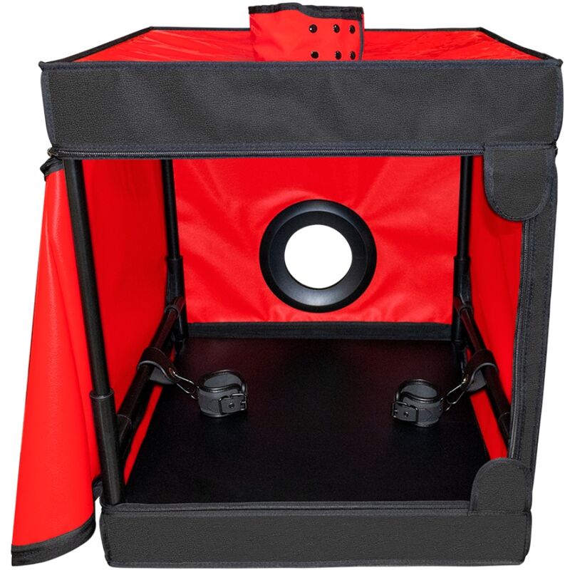 Kink Club Cabina Bukkake Black & Red | Niks.fi verkkokauppa