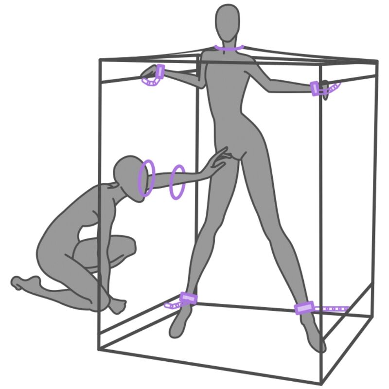 Kink Club Cabin Scandale Purple | Niks.fi verkkokauppa