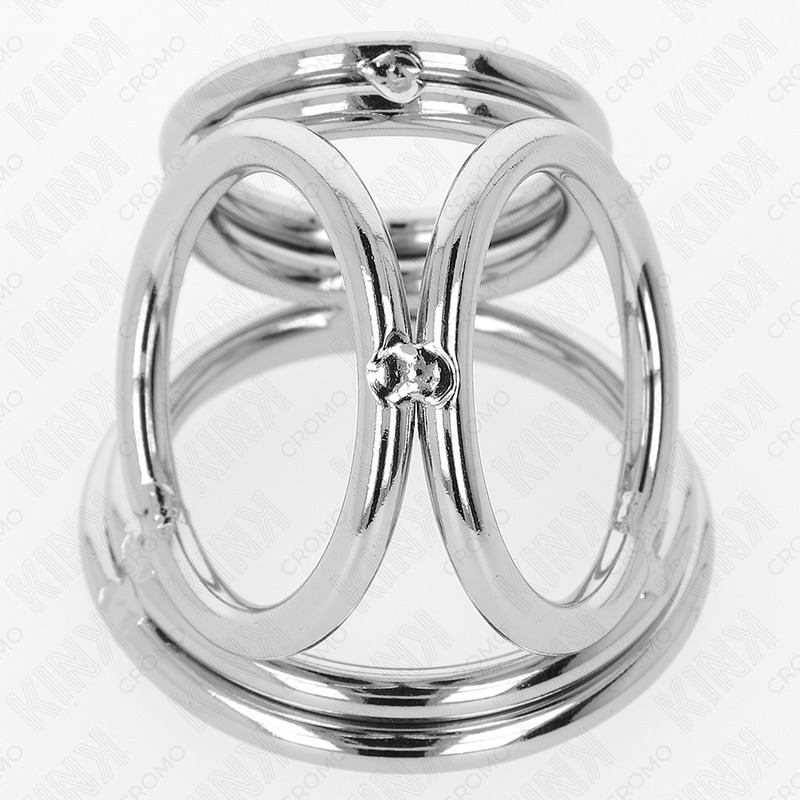 Kinktriple Chrome Metal Penis Ring 3.8 Cm To 5 Cm Model 1 | Niks.fi verkkokauppa