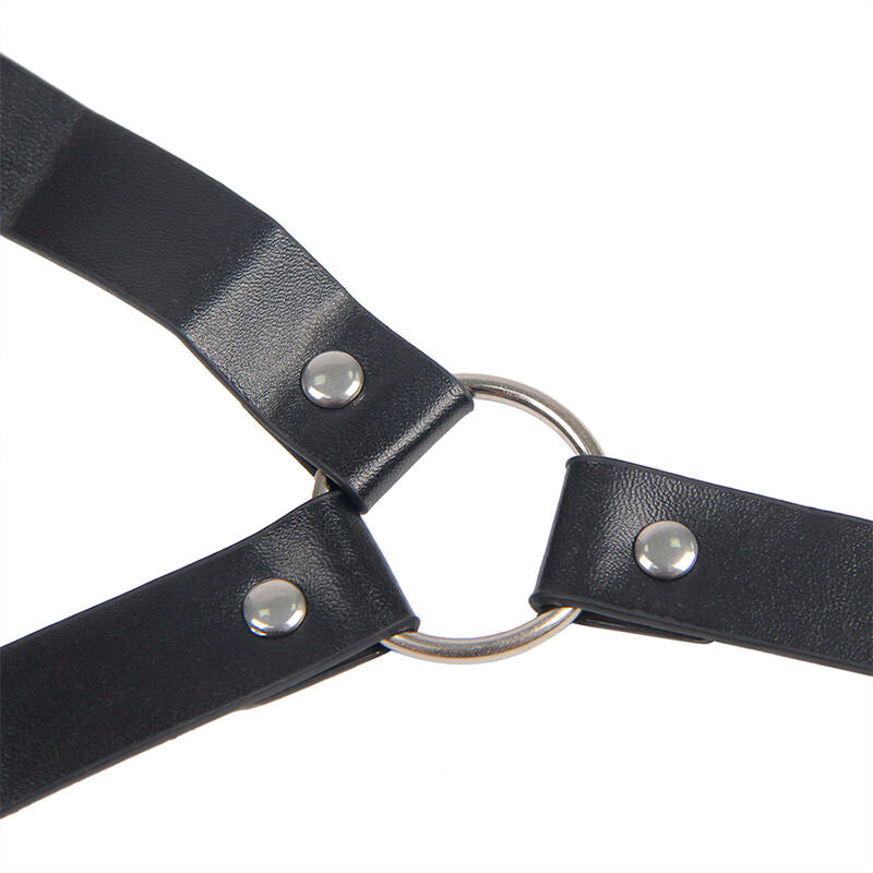 Subblime953720 Bondage Leather Strap Breast Clamps Black One Size | Niks.fi verkkokauppa