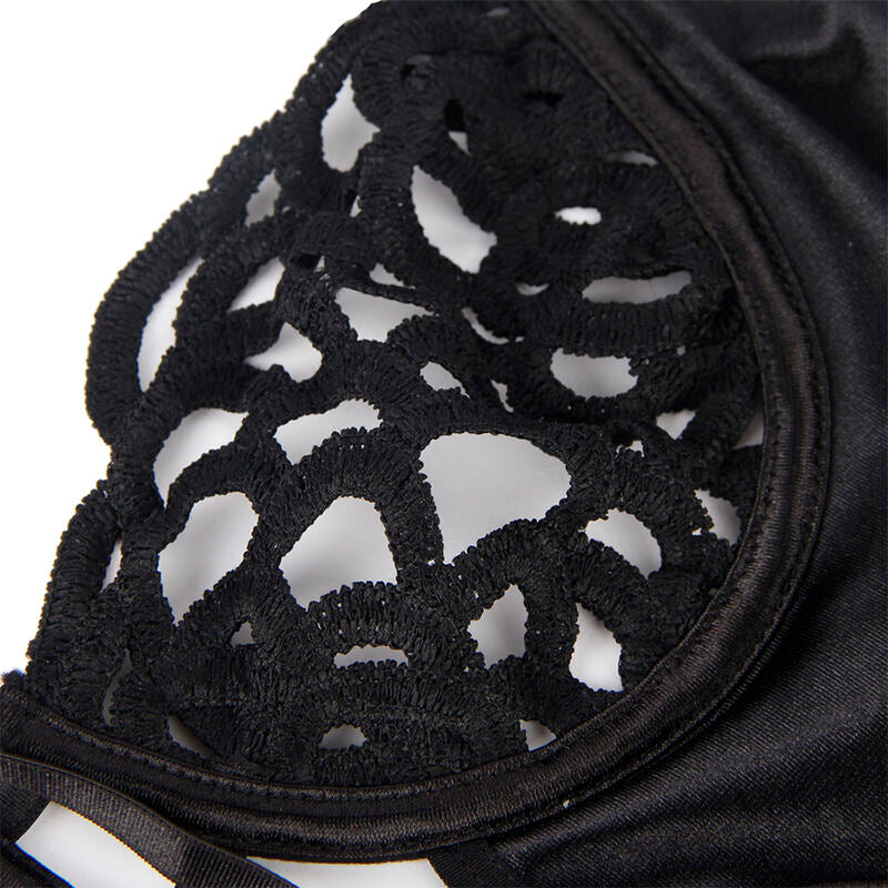 Subblime954055 Sexy Lace Bodysuit Black S/M | Niks.fi verkkokauppa