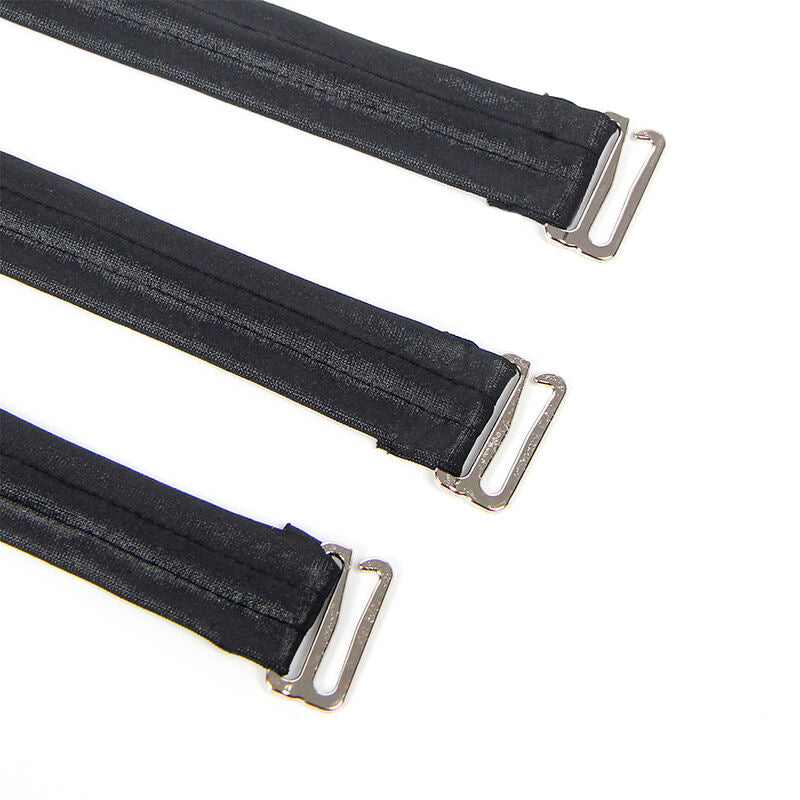 Subblime954413 Leather Bondage Body Black L/Xl | Niks.fi verkkokauppa