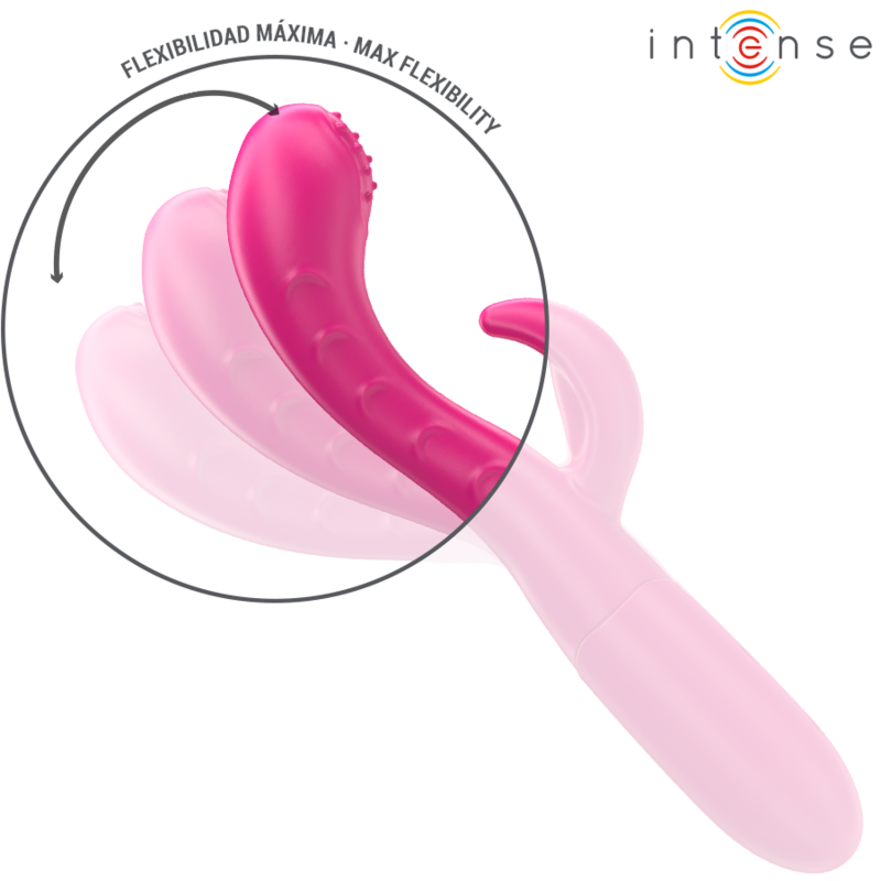 Intenseamara Vibrator With Stimulating Tongue 10 Vibrations Pink | Niks.fi verkkokauppa