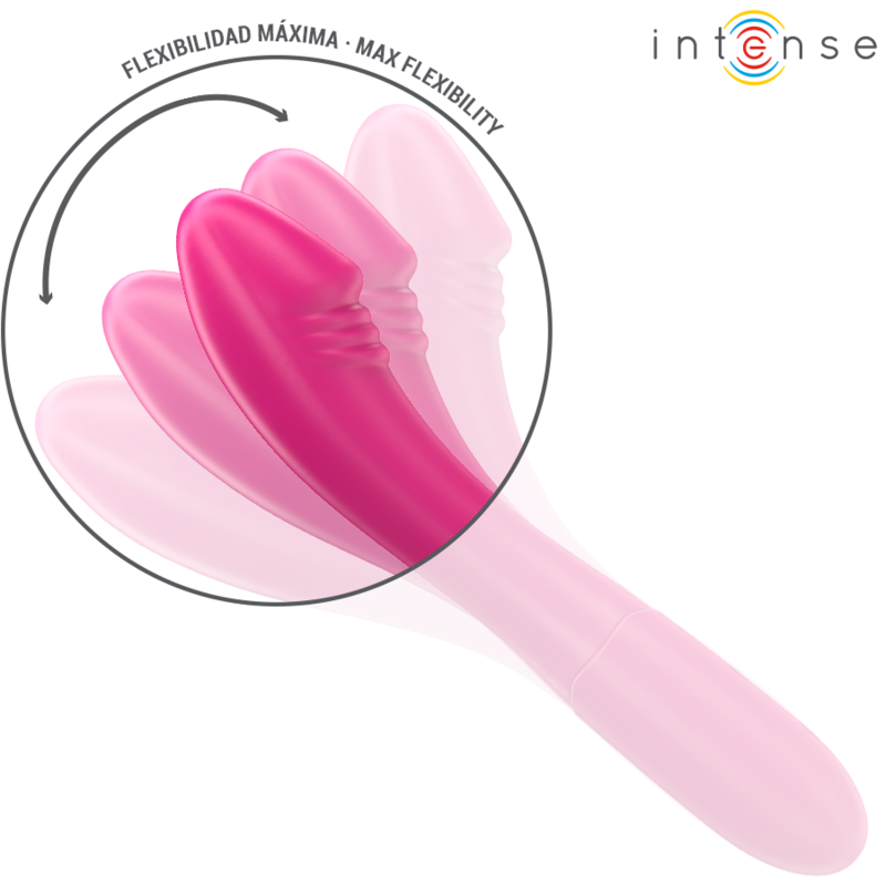 Intensebelinda Vibrator 19 Cm Flexible 10 Vibrations Pink | Niks.fi verkkokauppa