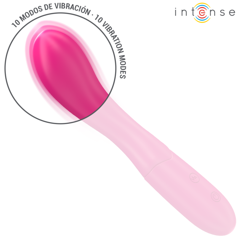 Intenselisette Vibrator 19 Cm Flexible 10 Vibrations Pink | Niks.fi verkkokauppa