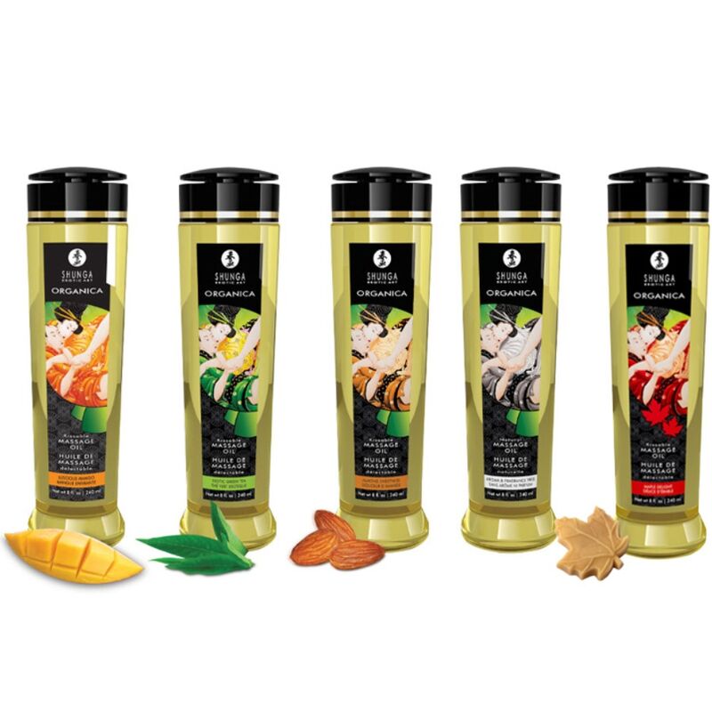 Shungaorganic Massage Oil Mango 240 Ml | Niks.fi verkkokauppa