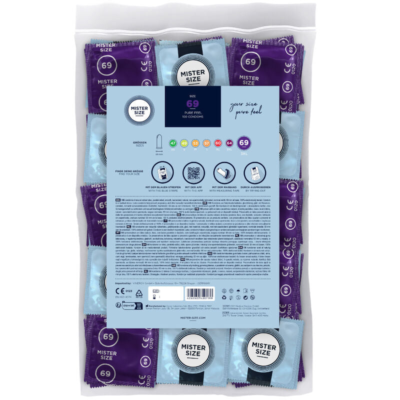 Condoms Size Xxxl 69 Mm (100 Units) | Niks.fi verkkokauppa