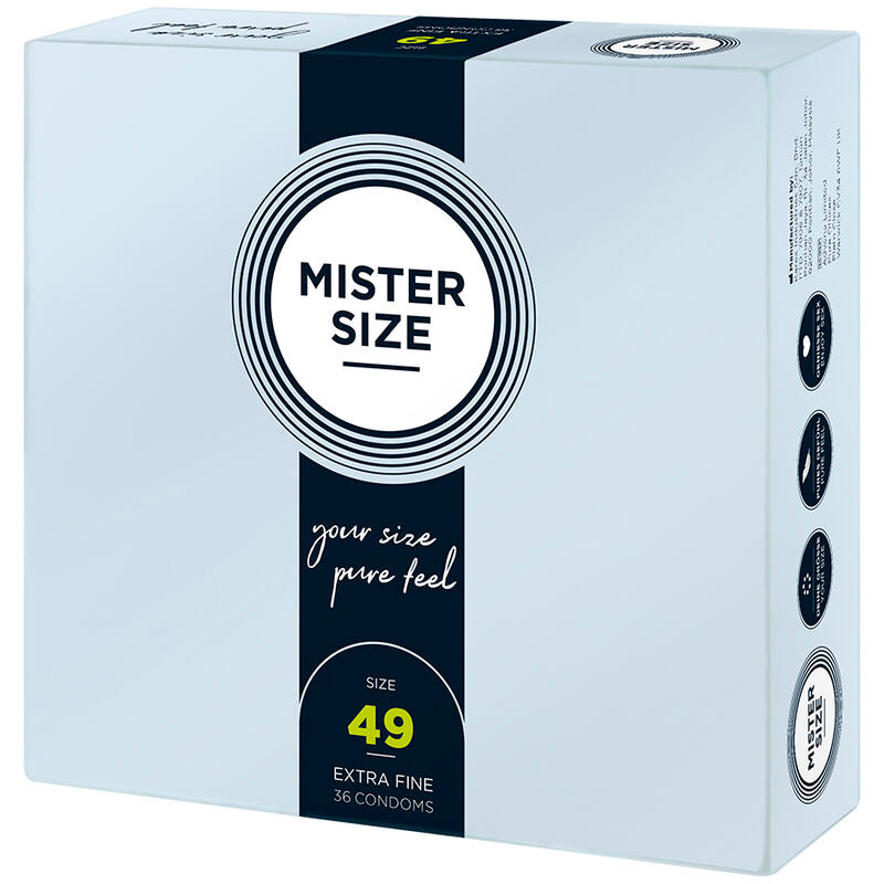 Condom Size S 49 Mm (36 Units) | Niks.fi verkkokauppa