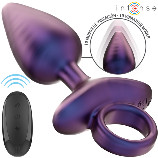 Intensemichael Vibrating Anal Plug Model 2 Remote Control | Niks.fi verkkokauppa