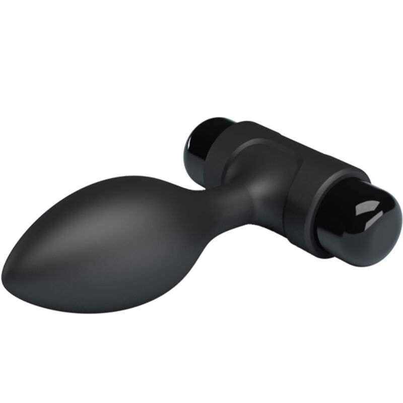 Vibra Butt 10 Vibrations Anal Plug Black | Niks.fi verkkokauppa