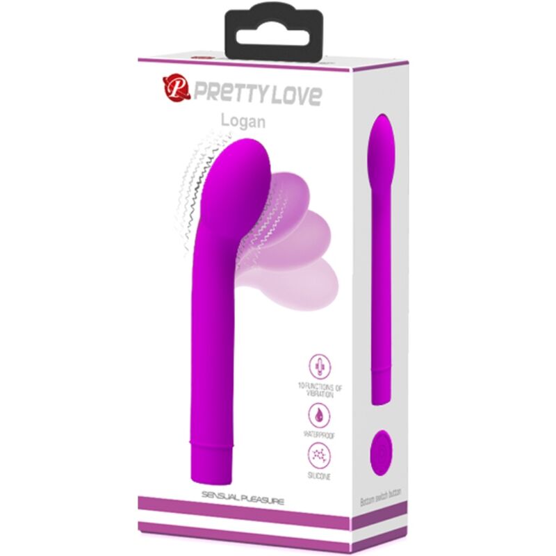 Logan G-Spot Vibrator 10 Vibrations Purple | Niks.fi verkkokauppa