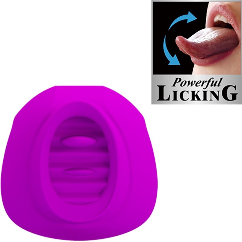 Estelle Tongue Clitoris Stimulator 12 Vibrations Purple | Niks.fi verkkokauppa