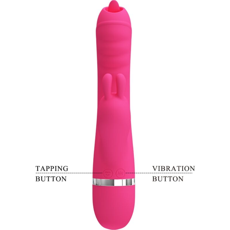 Phoenix Multifunction Rabbit Vibrator Pink | Niks.fi verkkokauppa
