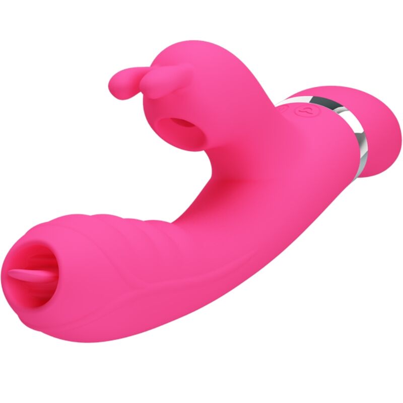 Phoenix Multifunction Rabbit Vibrator Pink | Niks.fi verkkokauppa