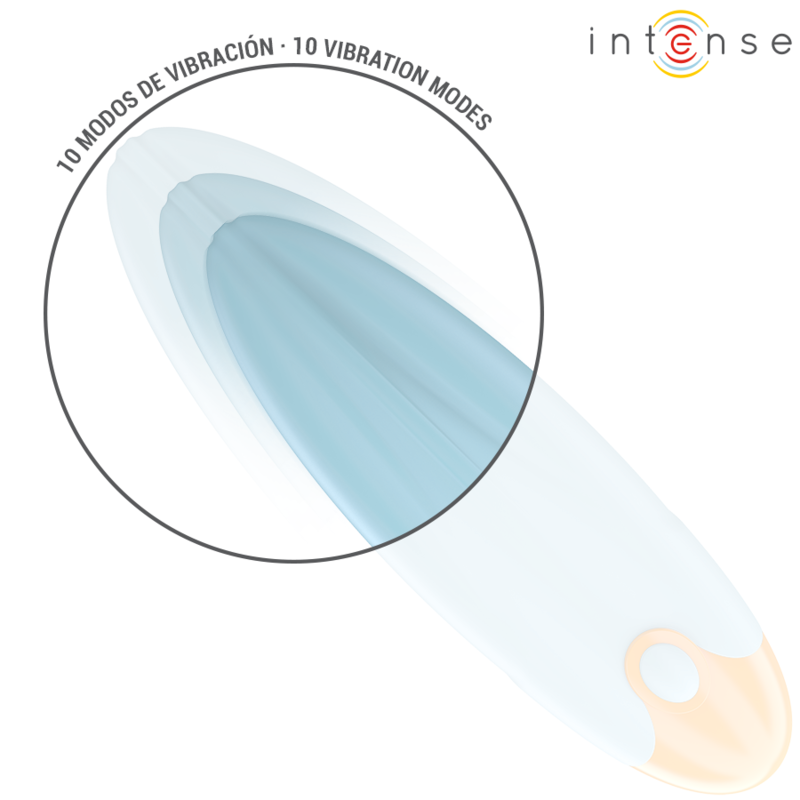 Intensemike Vibrating Bullet 10 Vibrations Blue | Niks.fi verkkokauppa