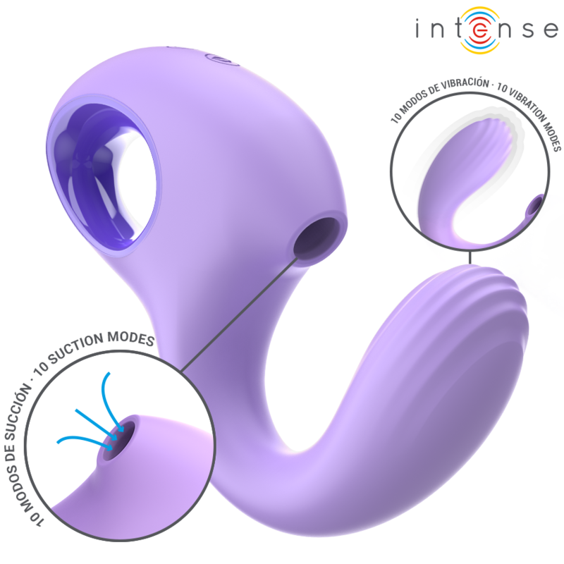 Intensebaxter Vibrator & Stimulator Violet | Niks.fi verkkokauppa