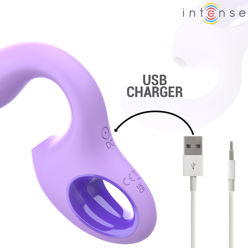 Intensebaxter Vibrator & Stimulator Violet | Niks.fi verkkokauppa