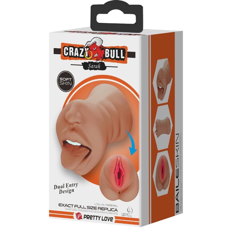 Sarah Double Masturbator Mouth & Vagina Flesh | Niks.fi verkkokauppa