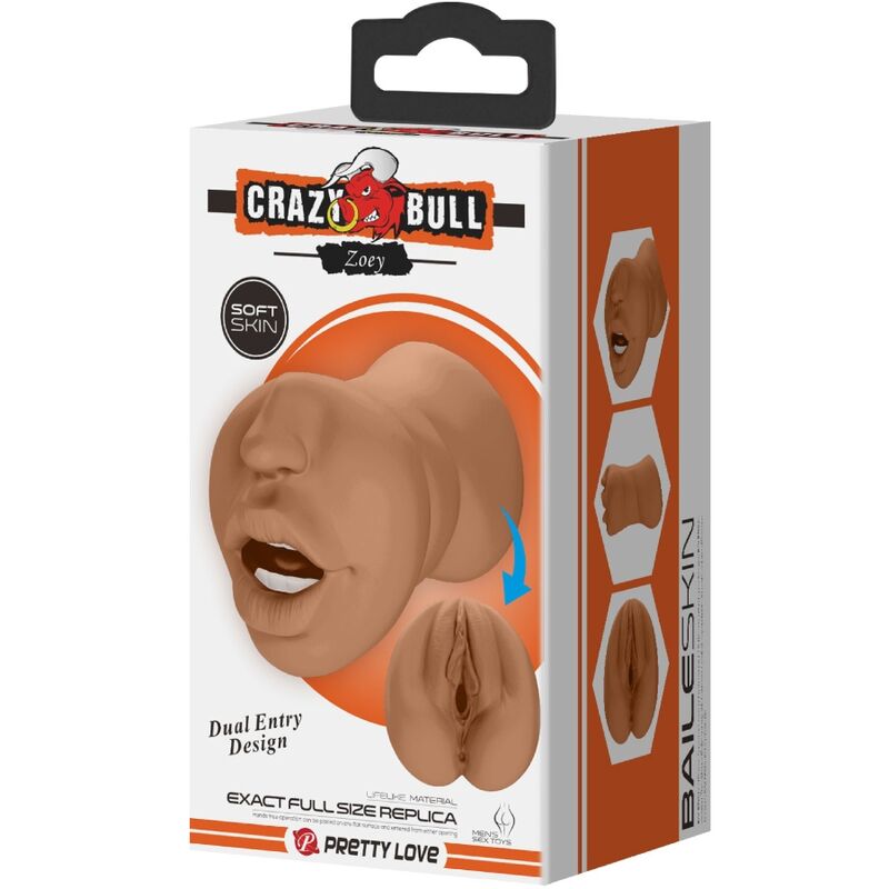Zoey Double Masturbator Mouth & Vagina Flesh | Niks.fi verkkokauppa
