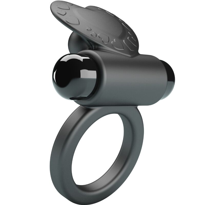 Debonaire Vibrating Ring Rabbit 10 Vibrations Black | Niks.fi verkkokauppa