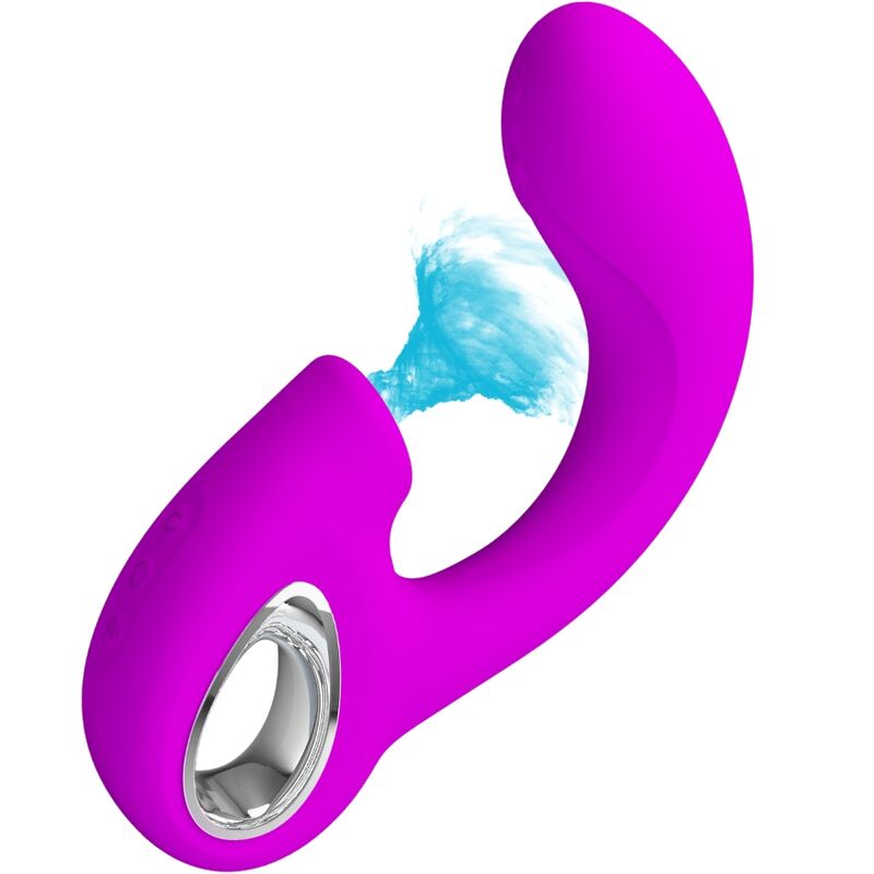 Sibel Sibel G-Spot Vibrator + Clitoris Stimulator 10 Vibrations Purple | Niks.fi verkkokauppa