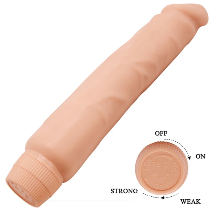 Jack Realistic Vibrator 26 Cm Flesh | Niks.fi verkkokauppa