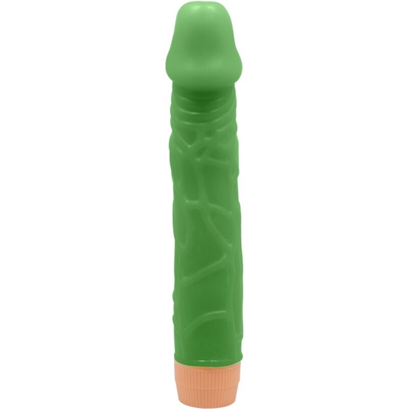 Bill Realistic Vibrator 22.5 Cm Green | Niks.fi verkkokauppa