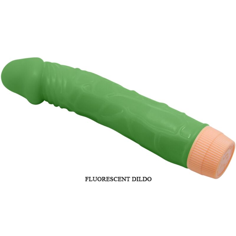 Bill Realistic Vibrator 22.5 Cm Green | Niks.fi verkkokauppa