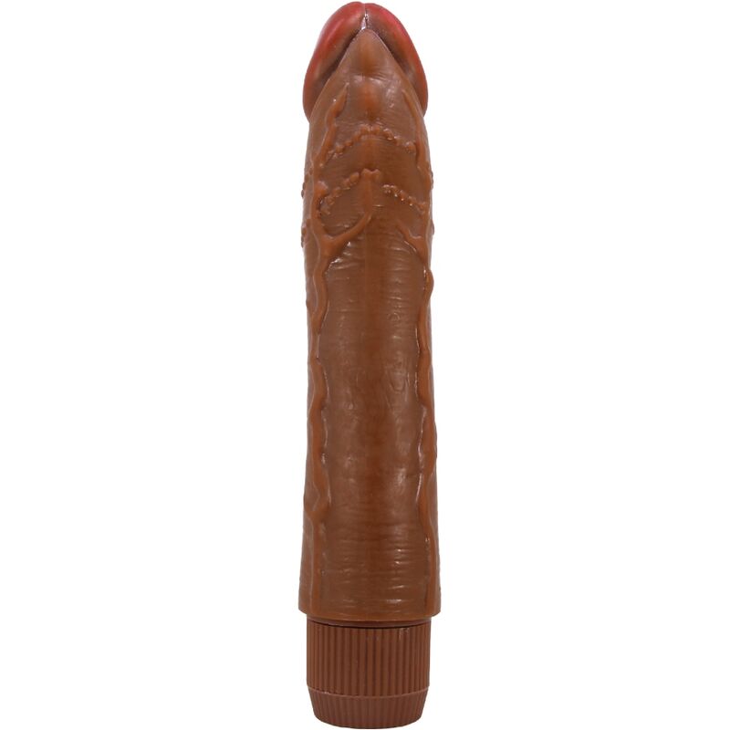 Dybbuk Realistic Vibrator 24 Cm Mulatto | Niks.fi verkkokauppa