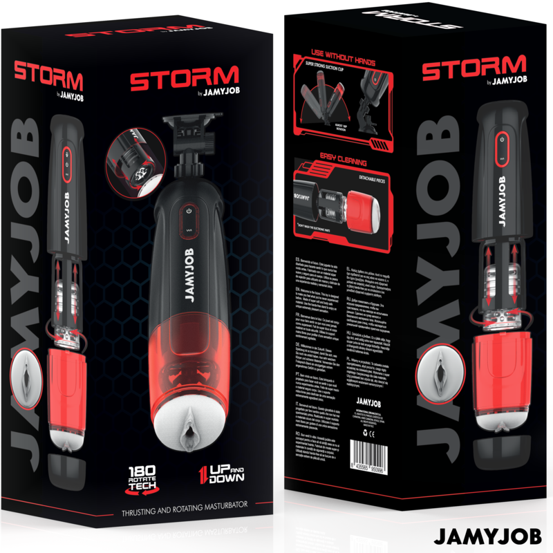 Storm Automatic Vagina Masturbator 10 Rotation And Thrust Modes | Niks.fi verkkokauppa