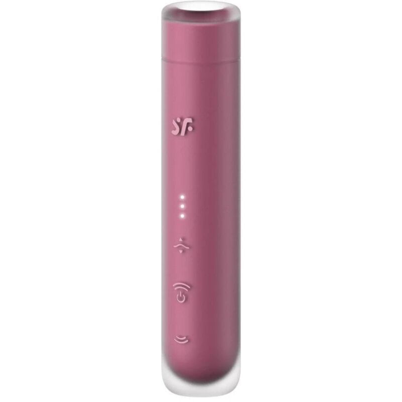 Satisfyerfirst Kiss Wave Clitoris Stimulator Garnet | Niks.fi verkkokauppa