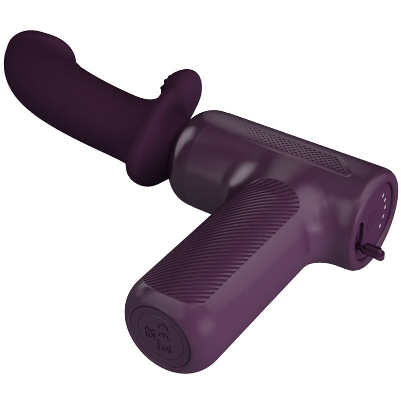 Pretty Lovedj Scholar Massager 5 Settings Purple | Niks.fi verkkokauppa