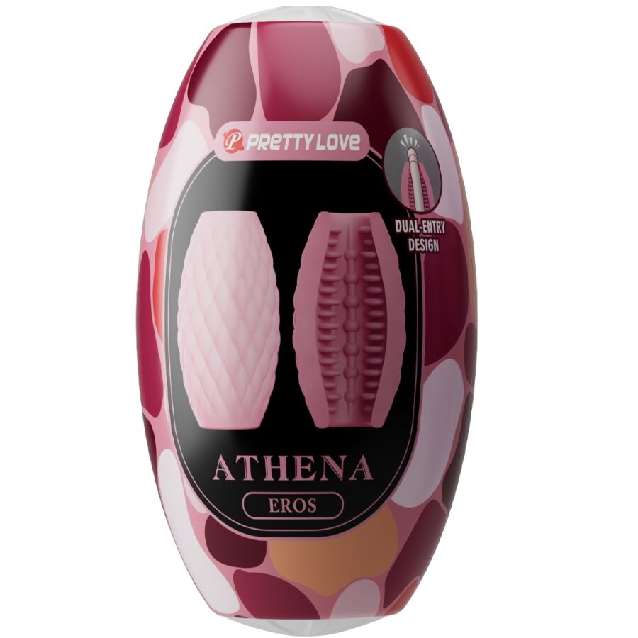 Pretty Love Athena Eros silikoninen masturbaattori, vaaleanpunainen - Seksilelut - Niks.fi