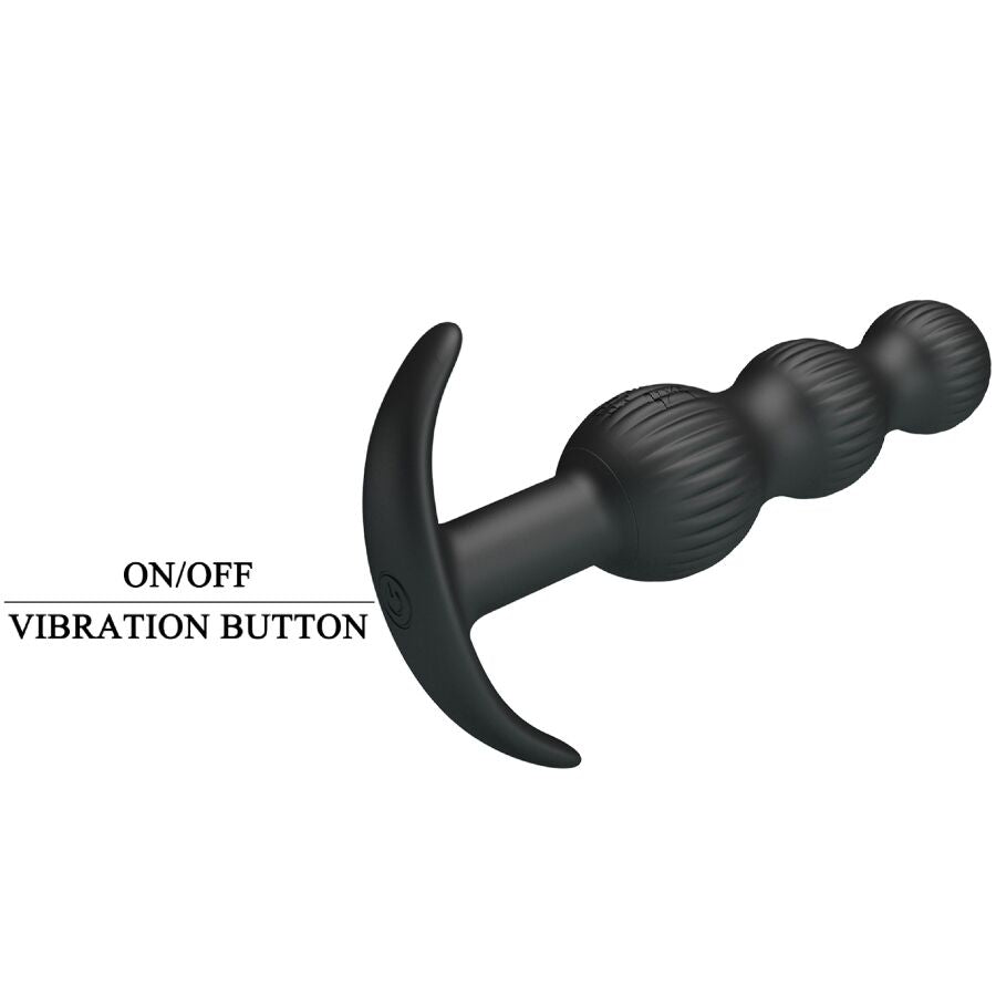 Sidney Anal Vibrator 10 Vibrations Black | Niks.fi verkkokauppa