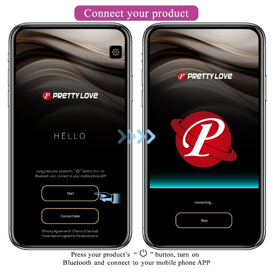 Pretty Loveleviathan App Controlled Vibrator Purple | Niks.fi verkkokauppa