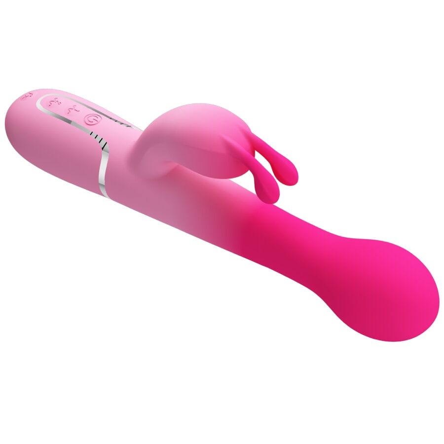 Dejon 3 In 1 Multifunction Rabbit Vibrator Pink | Niks.fi verkkokauppa