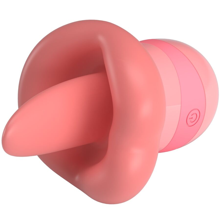 Kylee Tongue Clitoris Stimulator 10 Vibrations Nude Pink | Niks.fi verkkokauppa