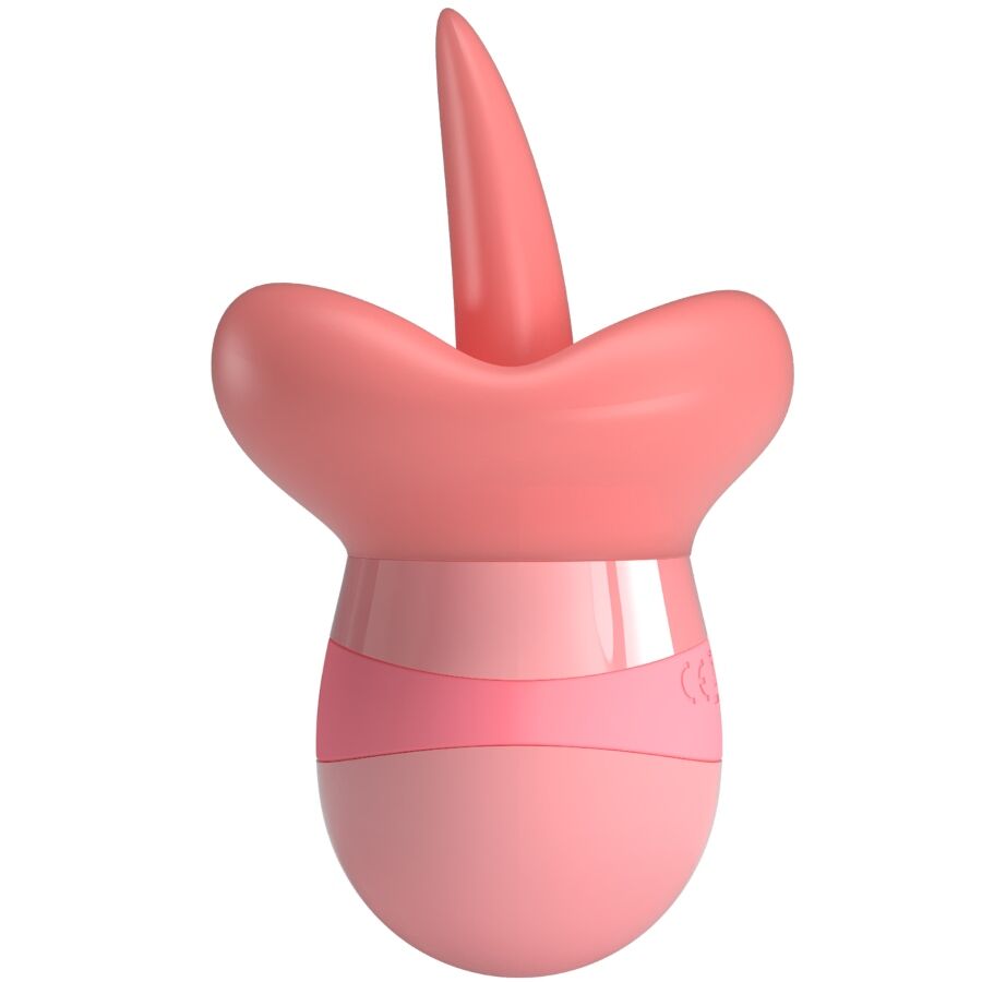 Kylee Tongue Clitoris Stimulator 10 Vibrations Nude Pink | Niks.fi verkkokauppa