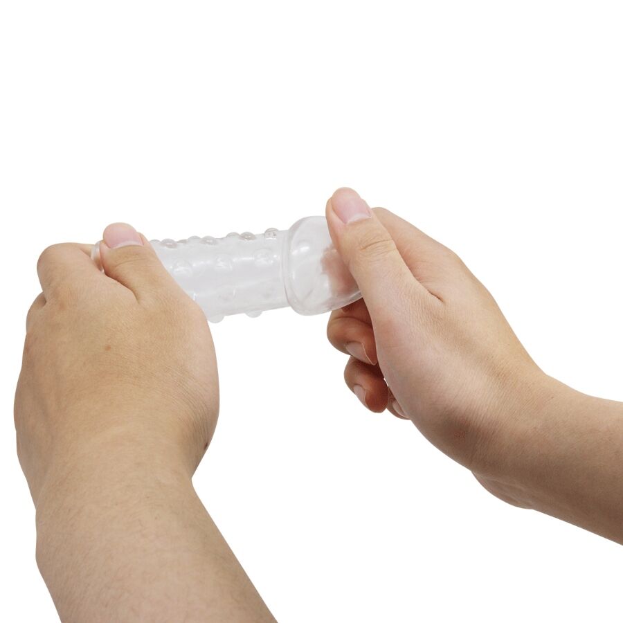 Pretty Lovetight And Volumizing Penis Sleeve Transparent | Niks.fi verkkokauppa