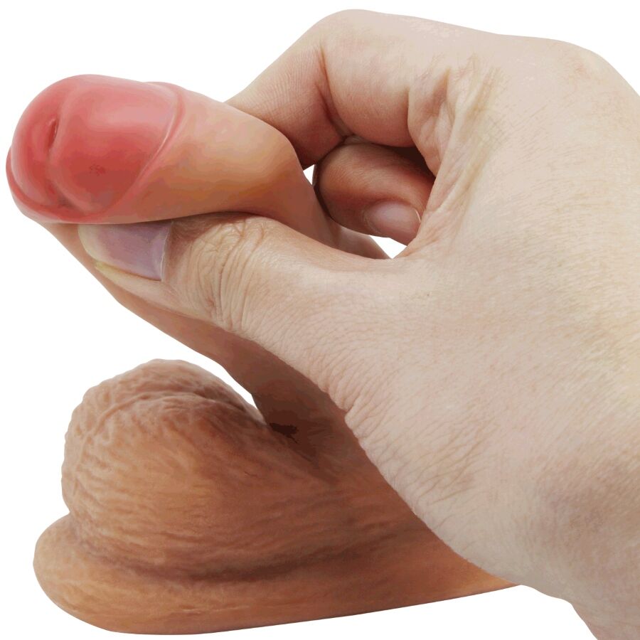 Warnell Ultra Realistic And Elastic Dildo 9.5 Cm Mulato | Niks.fi verkkokauppa