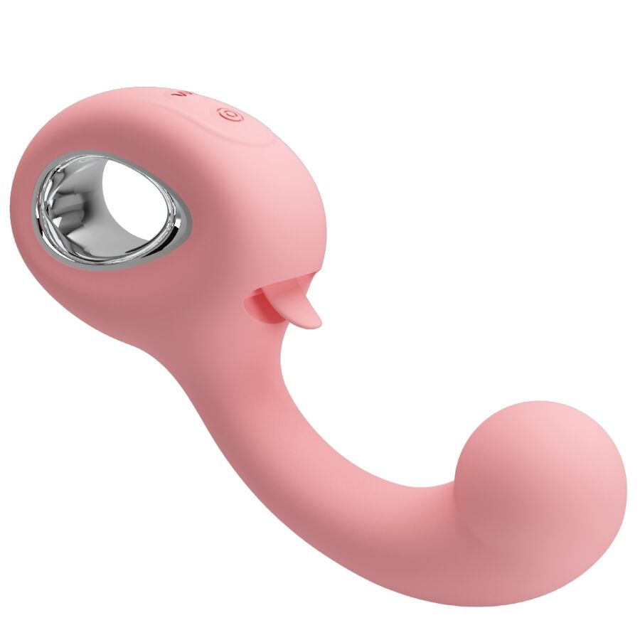 Pretty Loveerynnyes G-Spot Vibrator + Clitoris Stimulator 10 Vibrations Pink | Niks.fi verkkokauppa