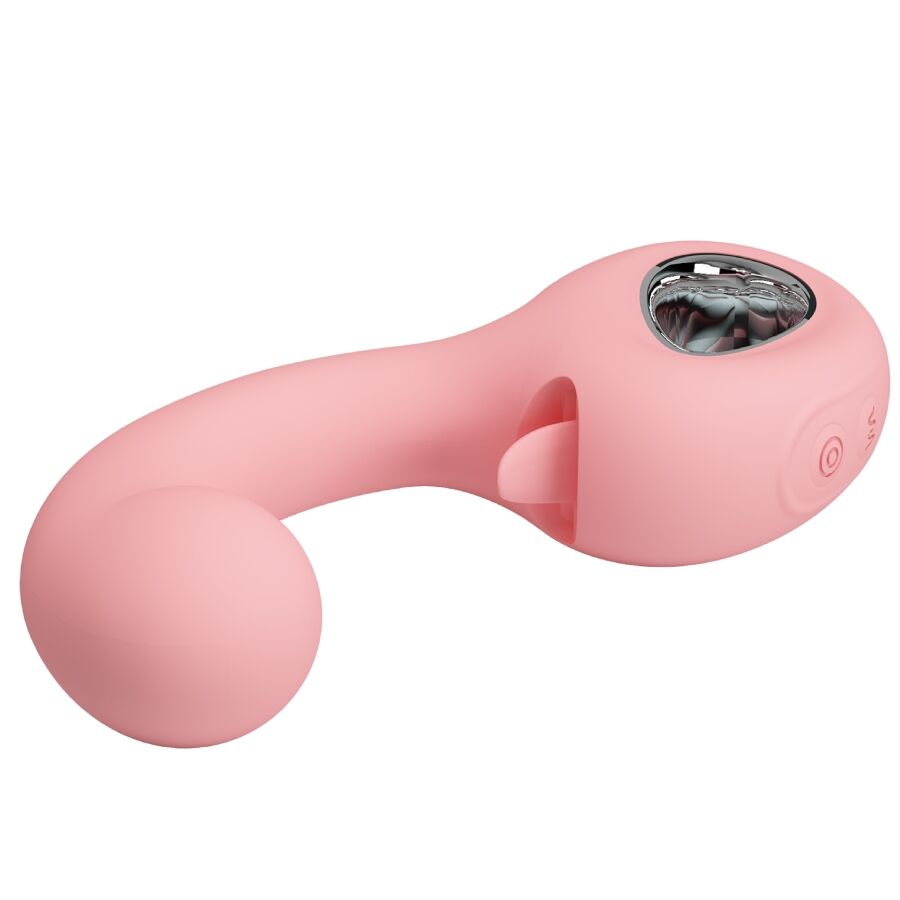 Pretty Loveerynnyes G-Spot Vibrator + Clitoris Stimulator 10 Vibrations Pink | Niks.fi verkkokauppa